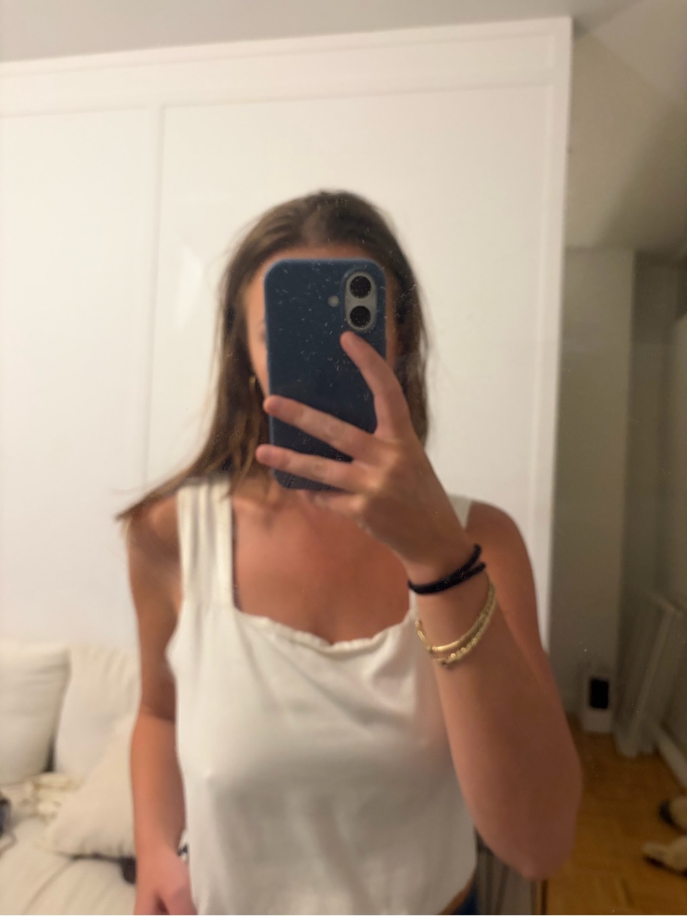 PQ Swim White Tank Top